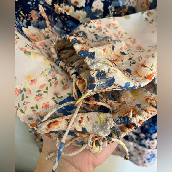 Rebecca Taylor Gigi Floral Silk Mini Dress size 0 - Picture 13 of 15